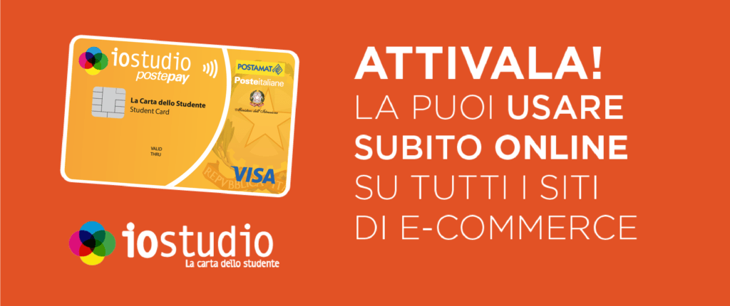 “IoStudio”, ecco le nuove modalità per richiedere la Carta dello Studente