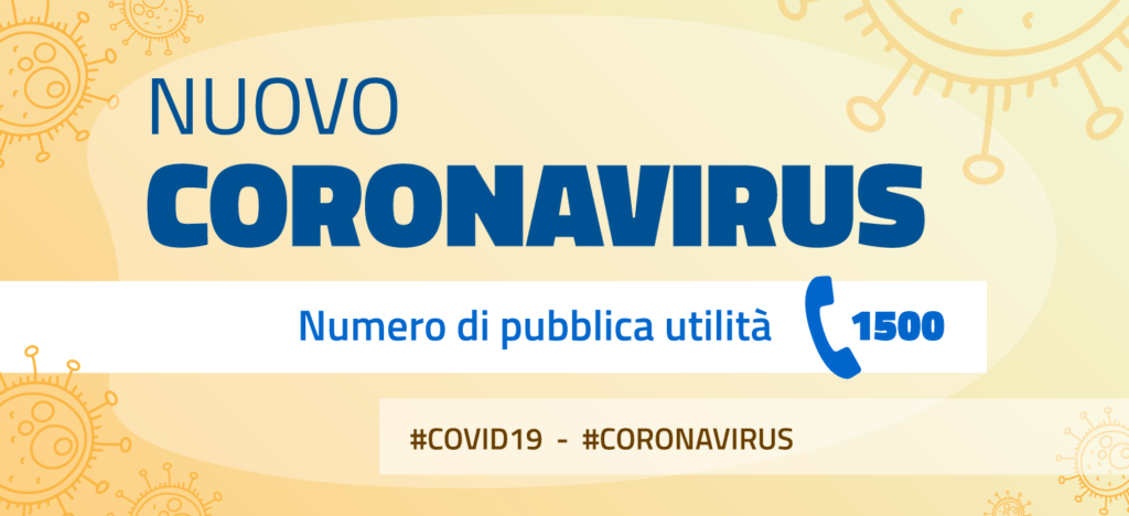 Coronavirus, online pagina dedicata e Faq